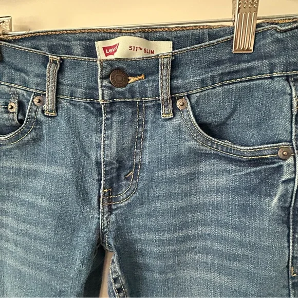 Levi’s Boys 511 Slim Jeans 8 Regular - Picture 3 of 8